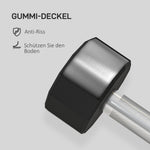 Dumbbell Set 20 kg, Non-Slip, Metal Black
