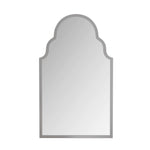 Rectangular Wall Mirror 61x101cm Silver Metal Frame