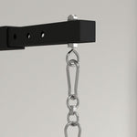 Punching Bag Wall Mount, Adjustable Holder, Steel, Black