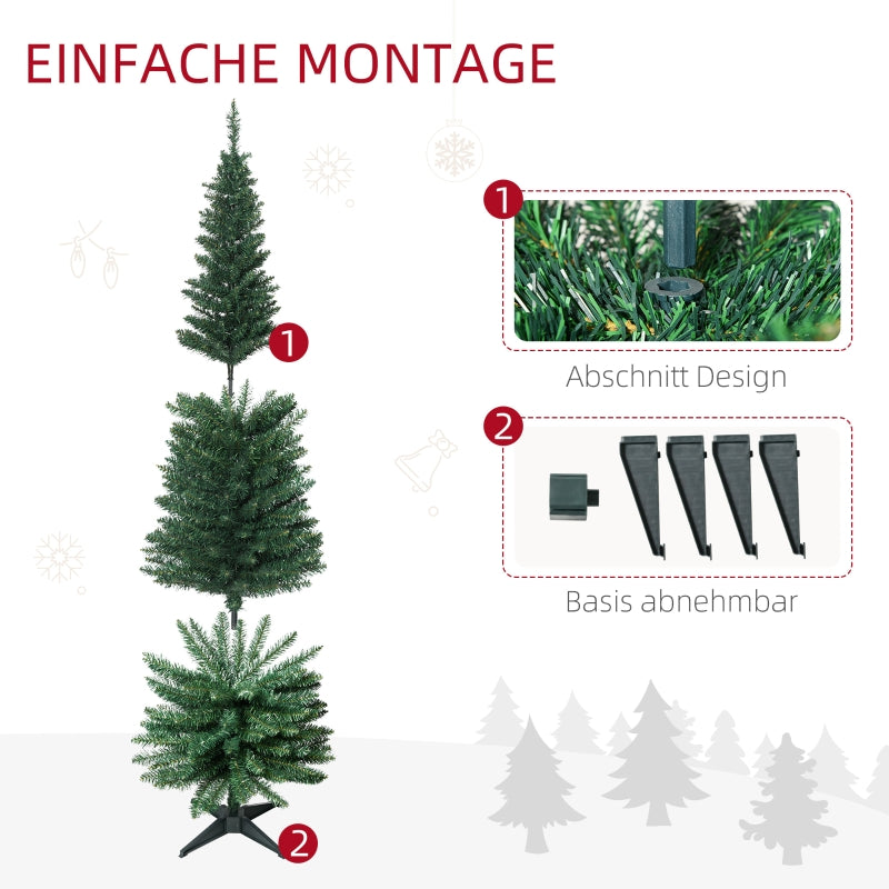Artificial Christmas Tree with Stand, 1.8m - Green