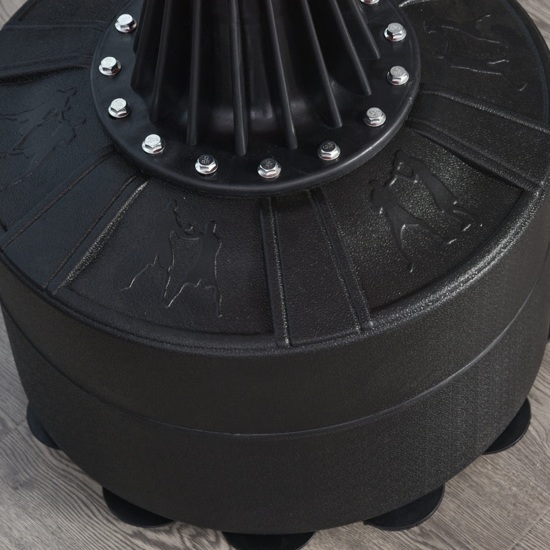 Freestanding Punching Bag with Reflex Ball 360° Bar Suction Base - Adjustable 155-205 cm