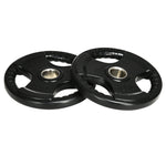 Weight Plates Tri-Grip 2x10KG Olympic, Rubberized