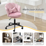 Dressing/Office Chair - Petal Back, Butterfly Lumbar Support, Height Adjustable - Soft Cushion