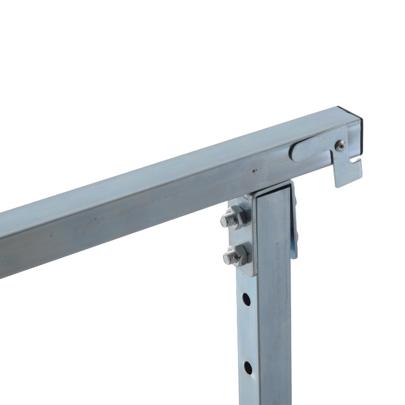 Scaffolding Trestle, Folding Height Adjustable 200 kg, Steel Black