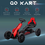 Gokart pedal car, adjustable seat, handbrake, for children 3-8 years, outdoor fun