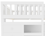 Based on the Variant SKU N623P176792K and the product type "Beds, Frames & Bases," a descriptive title might be:
 

 Children's House Bed with Roof and Safety Rail, 90x200 cm, Solid Pine Wood