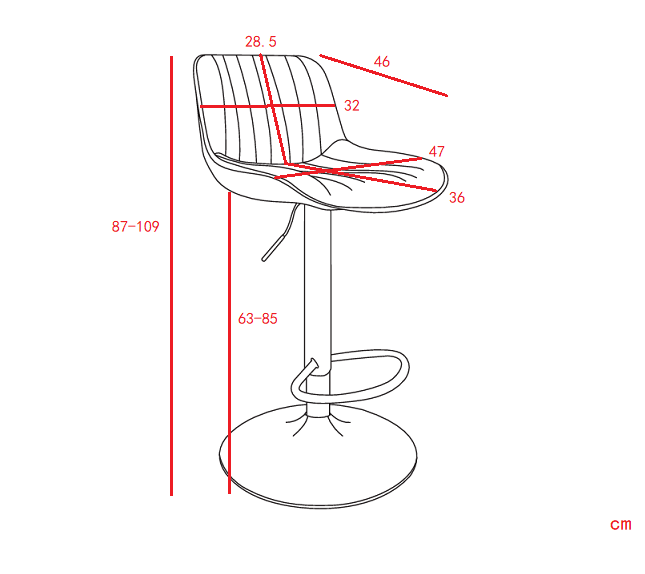 Dining Room Bar Stool Swivel Chairs, Set of 2, Height Adjustable, 360° Swivel, Velvet