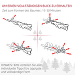 Christmas Tree, 180 cm Artificial, 1942 Branch Tips, Green