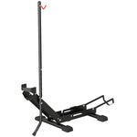 Bicycle Stand, Free-Standing Floor Parker with 80mm Tire Widths, Steel, Black