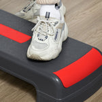 Stepper, Height-Adjustable Aerobic, Red + Black