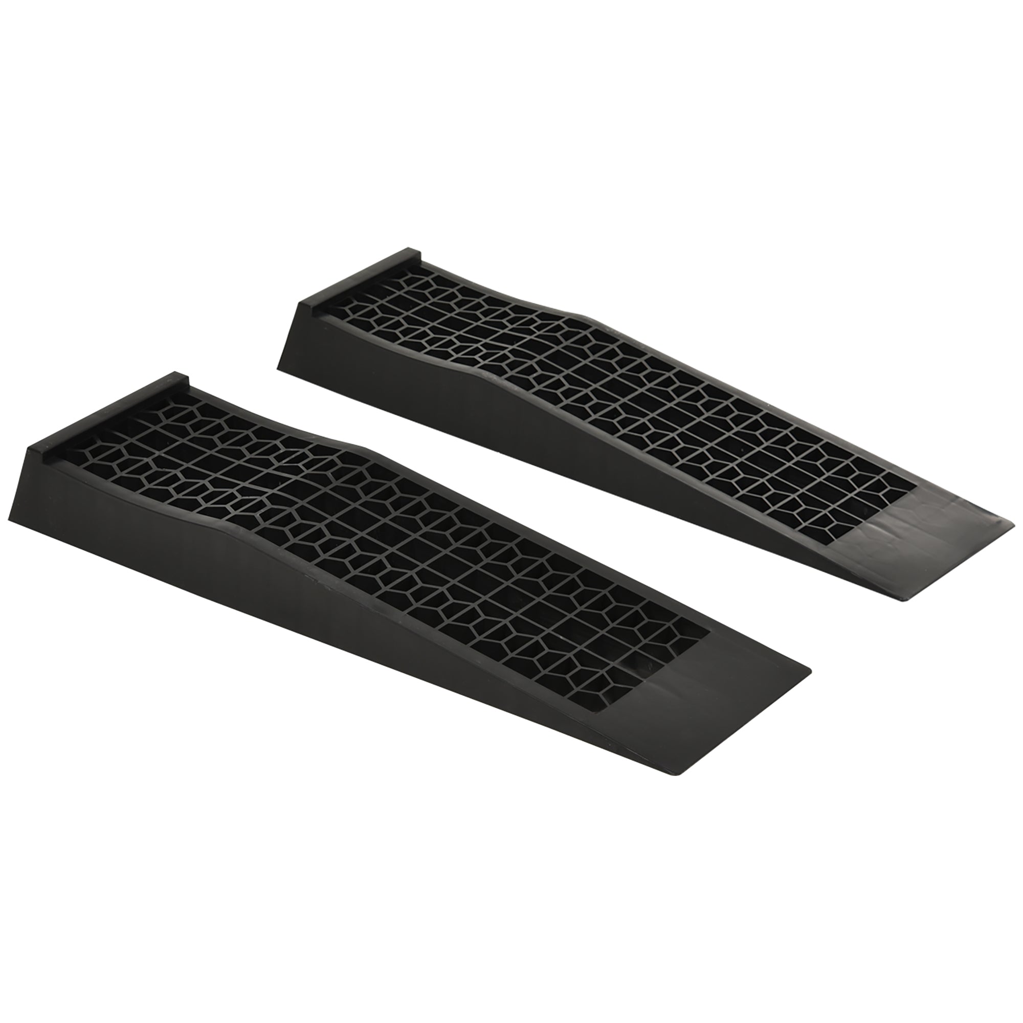 Access Ramp Set, Threshold Curb Rubber, Black