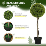 Artificial Eucalyptus, 90 cm Indoor Plant in Pot, Green