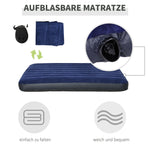 Elevated Camping Bed Dome Tent & Air Mattress with Pump, Taffeta, Green