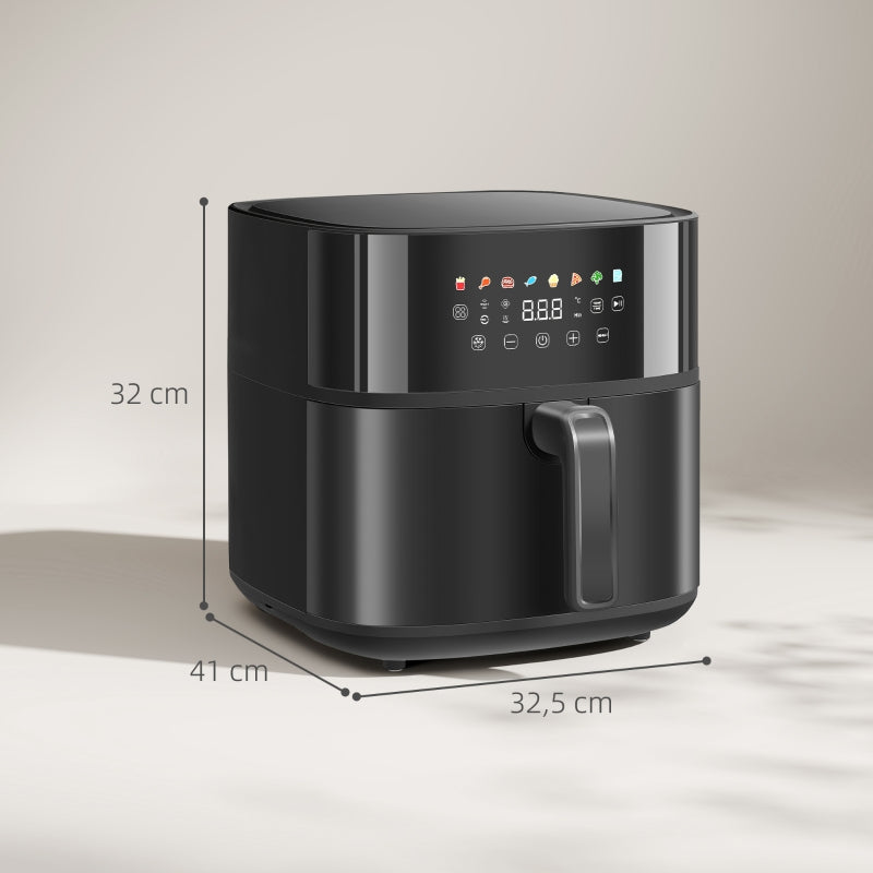 Air Fryer, 8L, 8 Presets, 1700W, Black