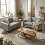 Modern Sofa Set 2-Seater 172cm 2-Piece