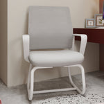 Minimalist Modern Office Chair, Soft & Comfortable, Metal Frame