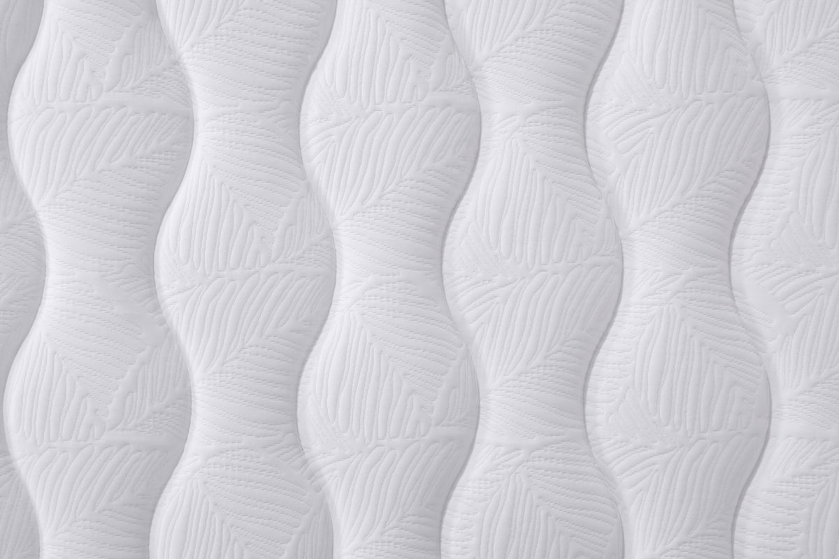 Upholstered Bed 90x200cm with LED & Storage, Linen Grey