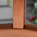 Birdhouse, Feeder Wooden Bird Villa, Natural