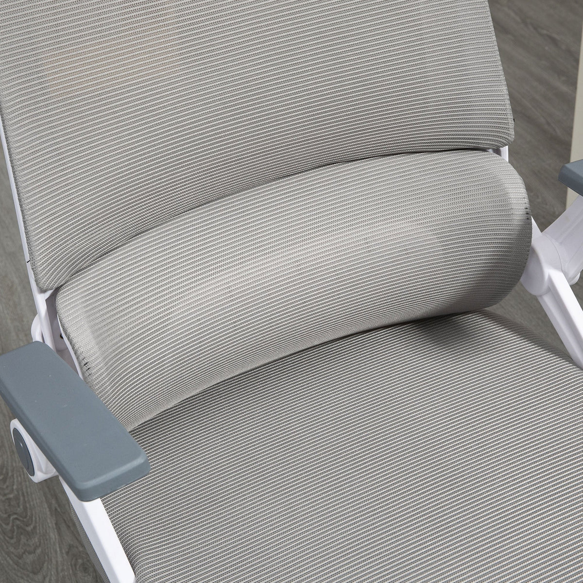 Office Chair Ergonomic Swivel, Adjustable Headrest, Armrests & Lumbar Support, Mesh