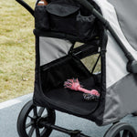Dog Stroller, Foldable, Large Dogs & Cats, 30 kg, Dark Grey