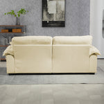 Two-Seater Sofa Deep 213cm Double Layer Cushions - Chenille