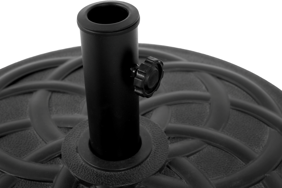 Umbrella Base, Water/Sand Filled, Black