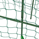 Trellis Adjustable Climbing Aid, Steel Plant Frame with Net, Green