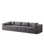 Modular L-Shaped Sectional Sofa 104-Inch 4-Piece - Corduroy