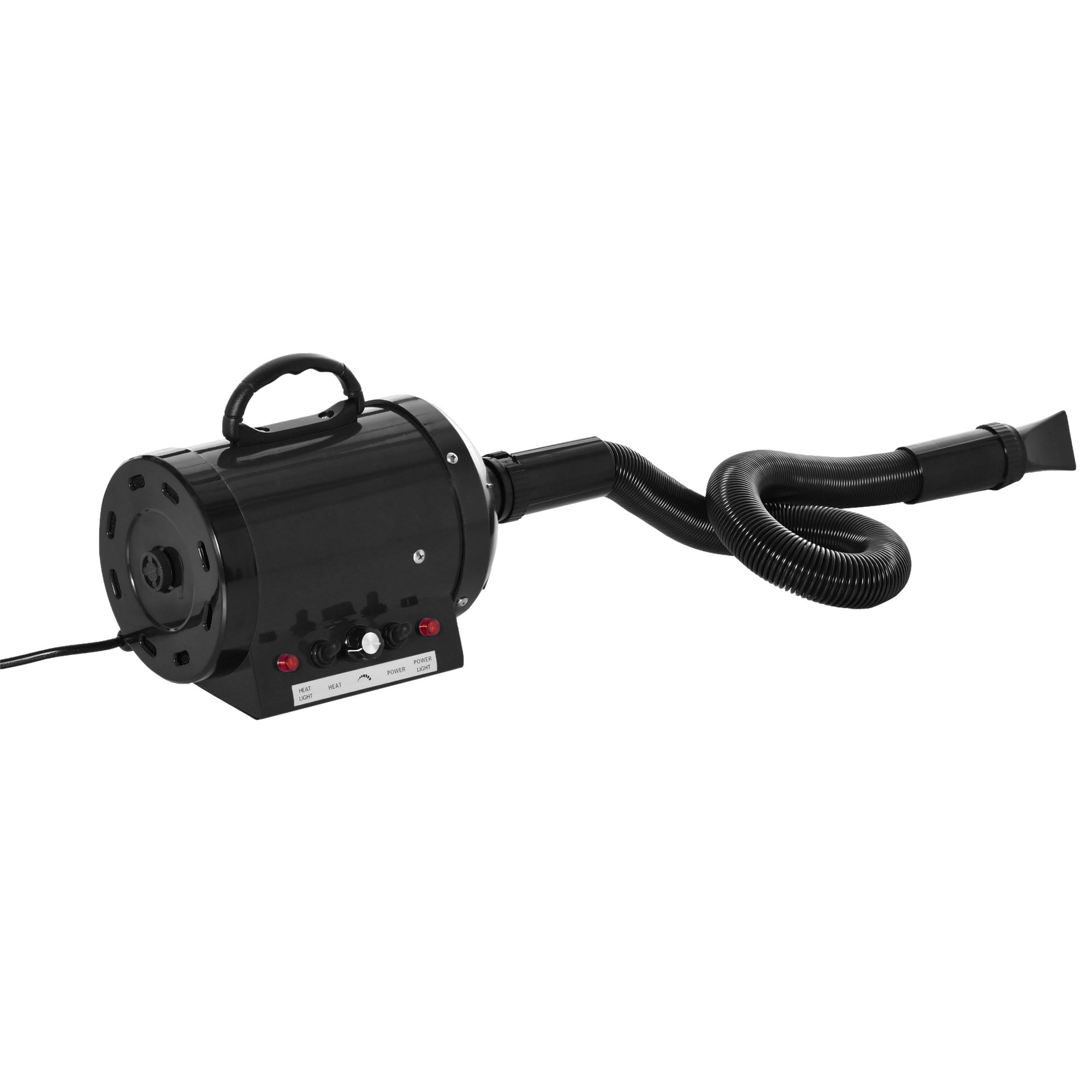 Dog Hair Dryer, Professional Whisper 2800W, Metal Black