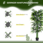 Artificial Bamboo Tree 180 cm with Planter, Realistic, Easy Care, Artificial