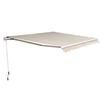 Awning Folding Arm 3m Balcony Sunshade - Beige