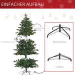 Artificial Christmas Tree 1.8m Fir Tree - Green PVC PE