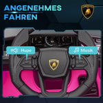 Electric Ride-On Car for Kids with Remote Control and Horn, Pink
