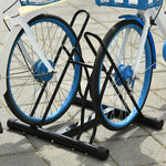 Bicycle Stand Assembly Stand Sturdy Metal, Black