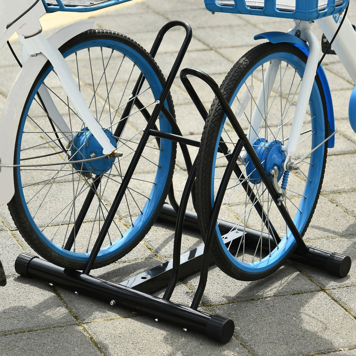 Bicycle Stand Assembly Stand Sturdy Metal, Black