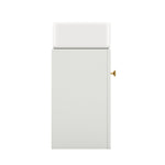 Bathroom Furniture Washbasin with 46cm Vanity Unit, Hanging, Small Guest Bathroom