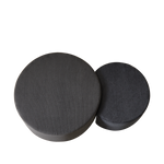 Coffee Table Set, 2-Piece Upholstered Round Foam