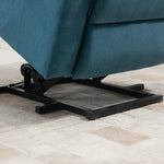 Electric Recliner/TV Chair, Lift Assistance Reclining Sleeping Function, Linen Look Blue