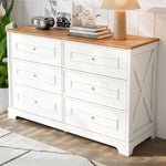 Sideboard Modern 6 Drawers Minimalist 120x40x76 cm