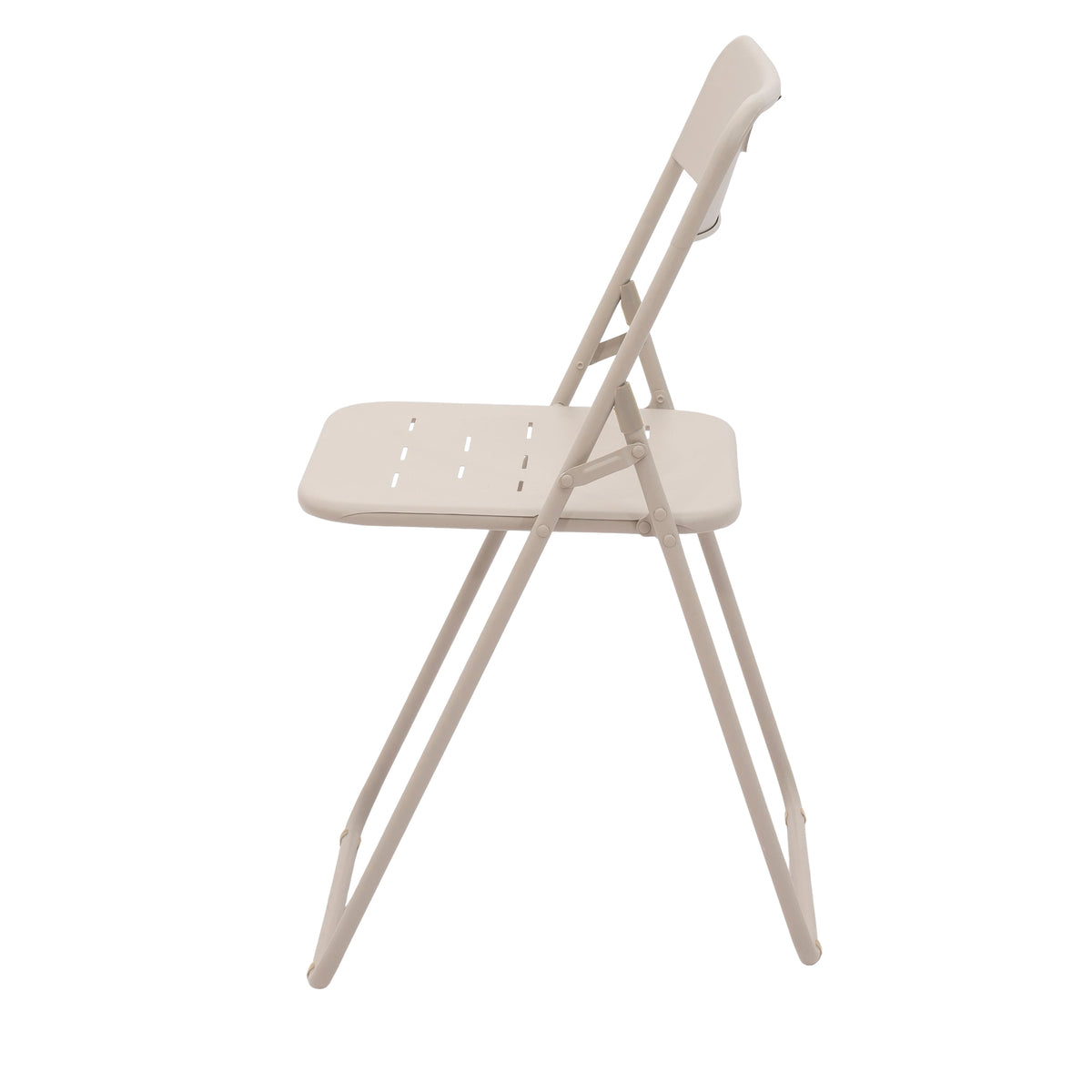 Outdoor 3-Piece Foldable Bistro Set, 2 Chairs & 1 Table, Beige