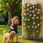 Garden Trellis, 2 Pack Climbing Plants, Metal