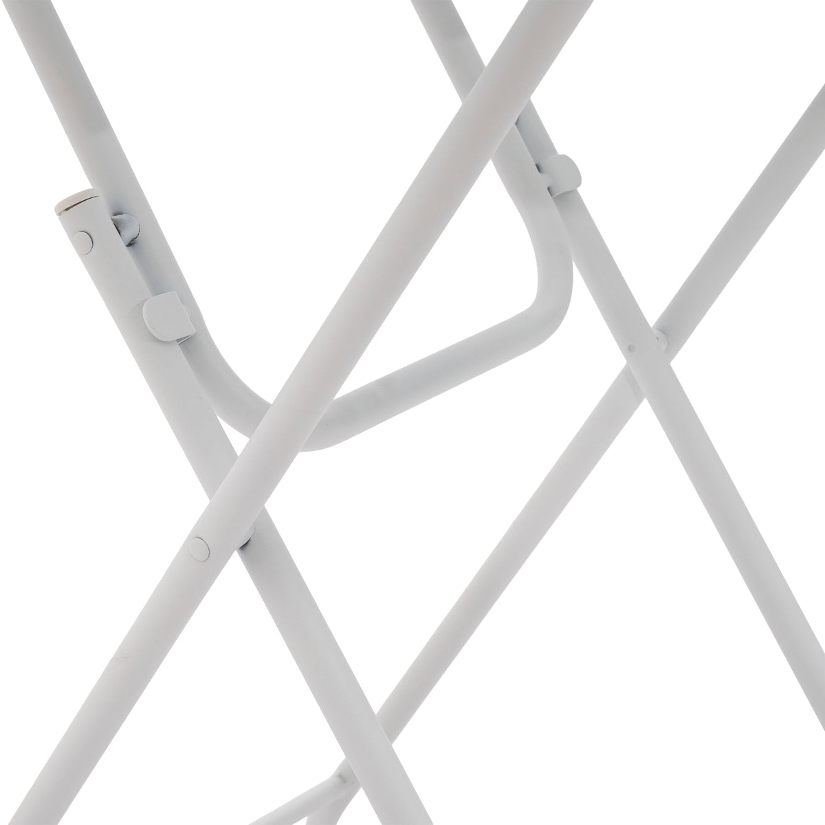 Outdoor 3-Piece Foldable Bistro Set, 2 Chairs & 1 Table, White