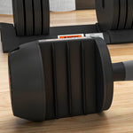 Adjustable Dumbbells 3.5/6/8/10 kg Storage Compartment Non-Slip Handles