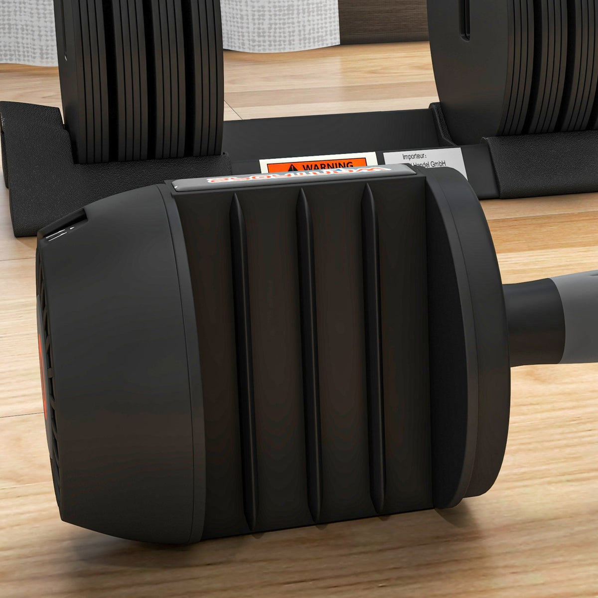 Adjustable Dumbbells 3.5/6/8/10 kg Storage Compartment Non-Slip Handles