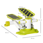 Mini Stepper, Non-Slip Up-Down Stepper with LCD Display, Steel, Yellow