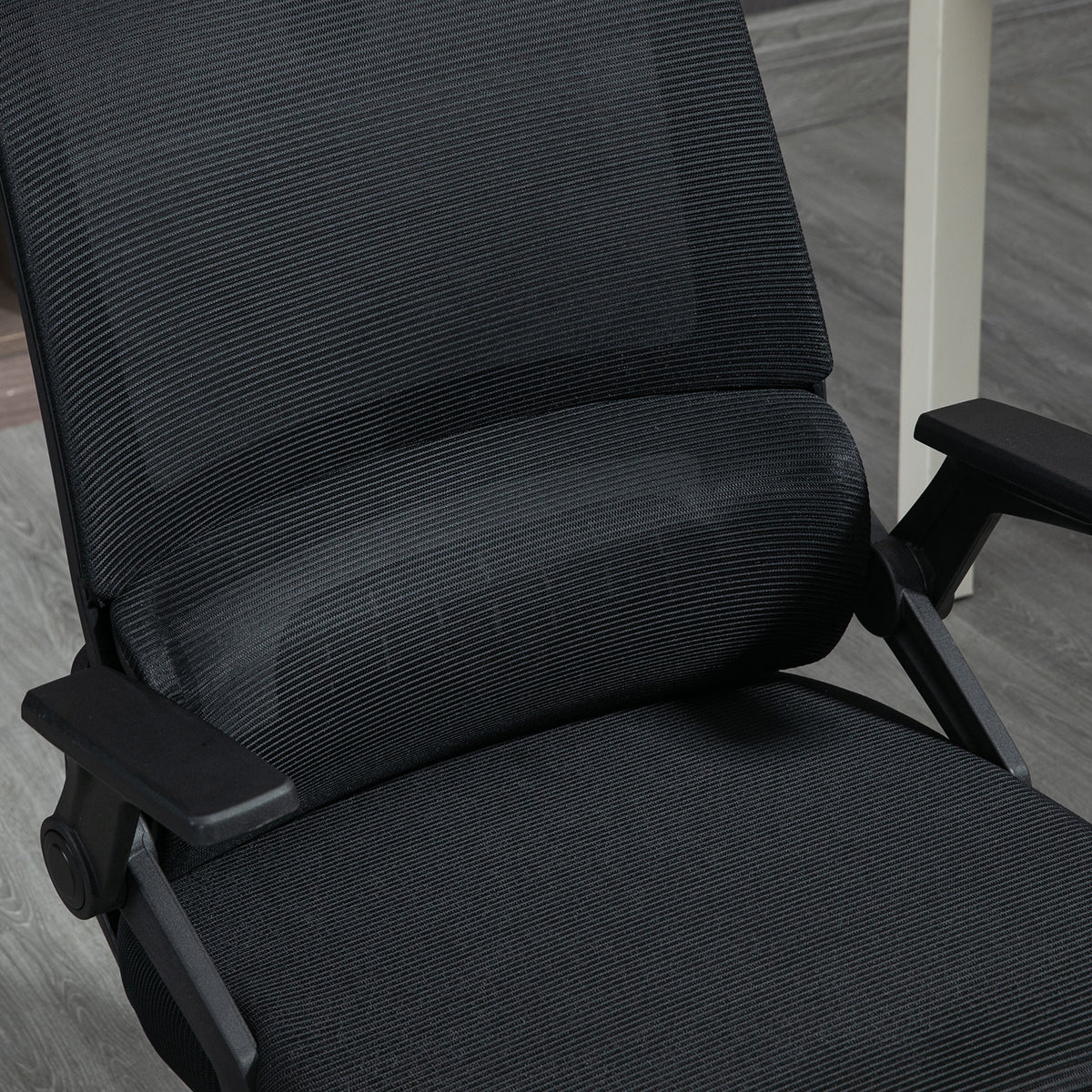 Office Chair Ergonomically Adjustable, Headrest, Armrests, Swivel, Rocking Function