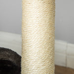 Cat Tree, Play Balls Sisal Rope Scratching Posts, Grey