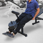 Olympic Weight Bench, Full-Body Workout with Squat Rack & Bench, Home Gym