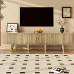 TV Cabinet Sliding Doors Unique Design