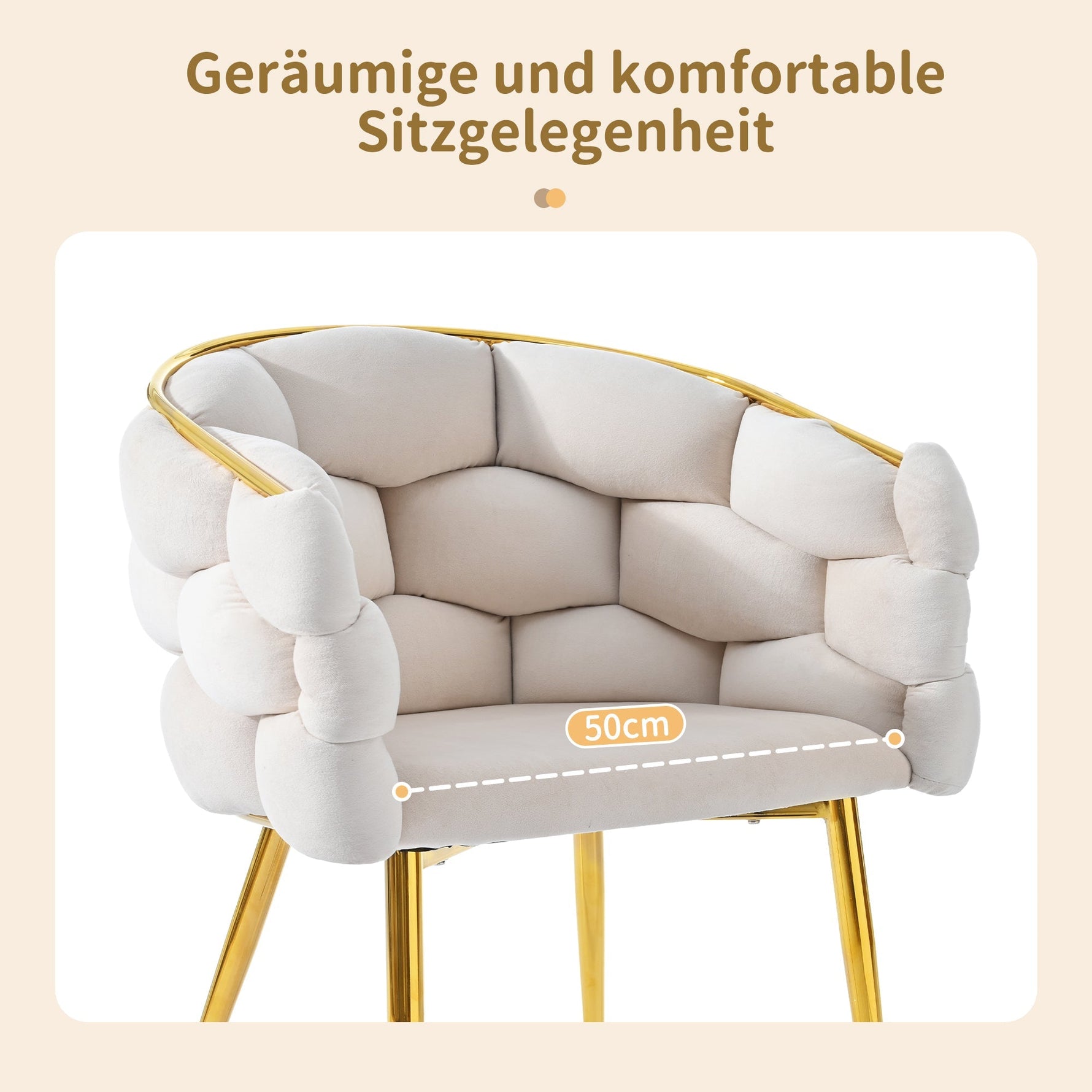 Dining Table Set 5-Piece 140x80cm - Marble Pattern Gold Legs